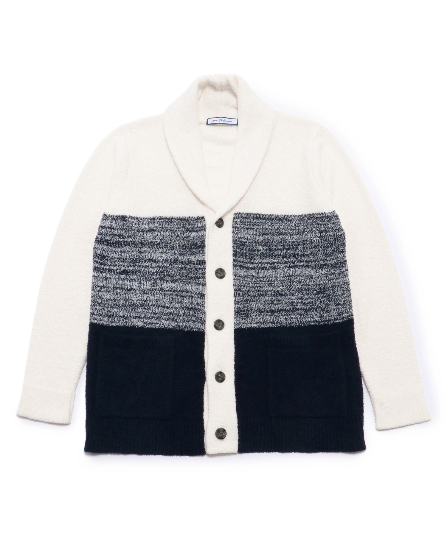 17aw商品 パイル地ショールカラーニット メンズファッション通販 Men S Bigi Online Store メンズビギ オンラインストア