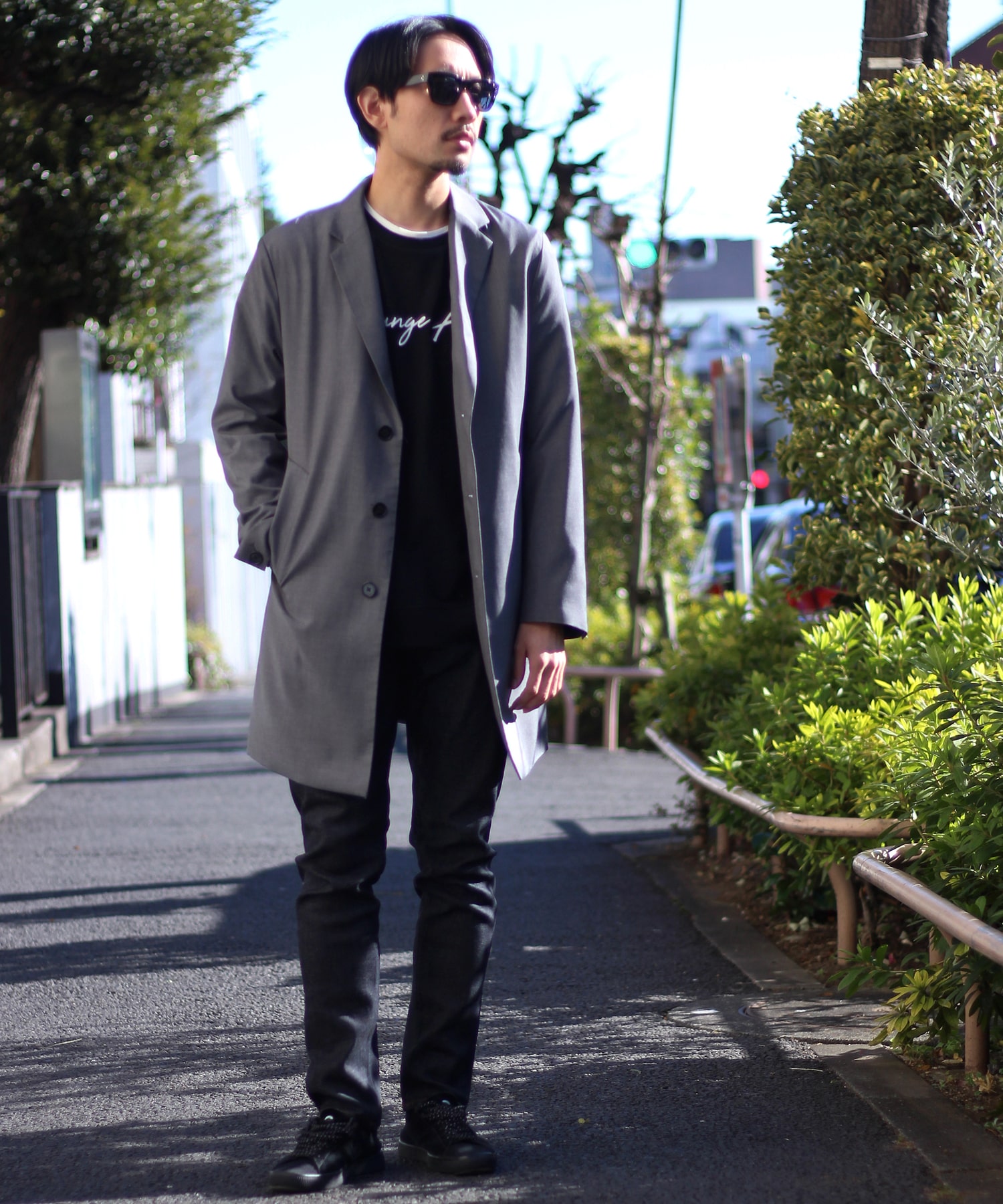 スプリングチェスターコート スリムシルエット メンズファッション通販 Men S Bigi Online Store メンズビギ オンラインストア