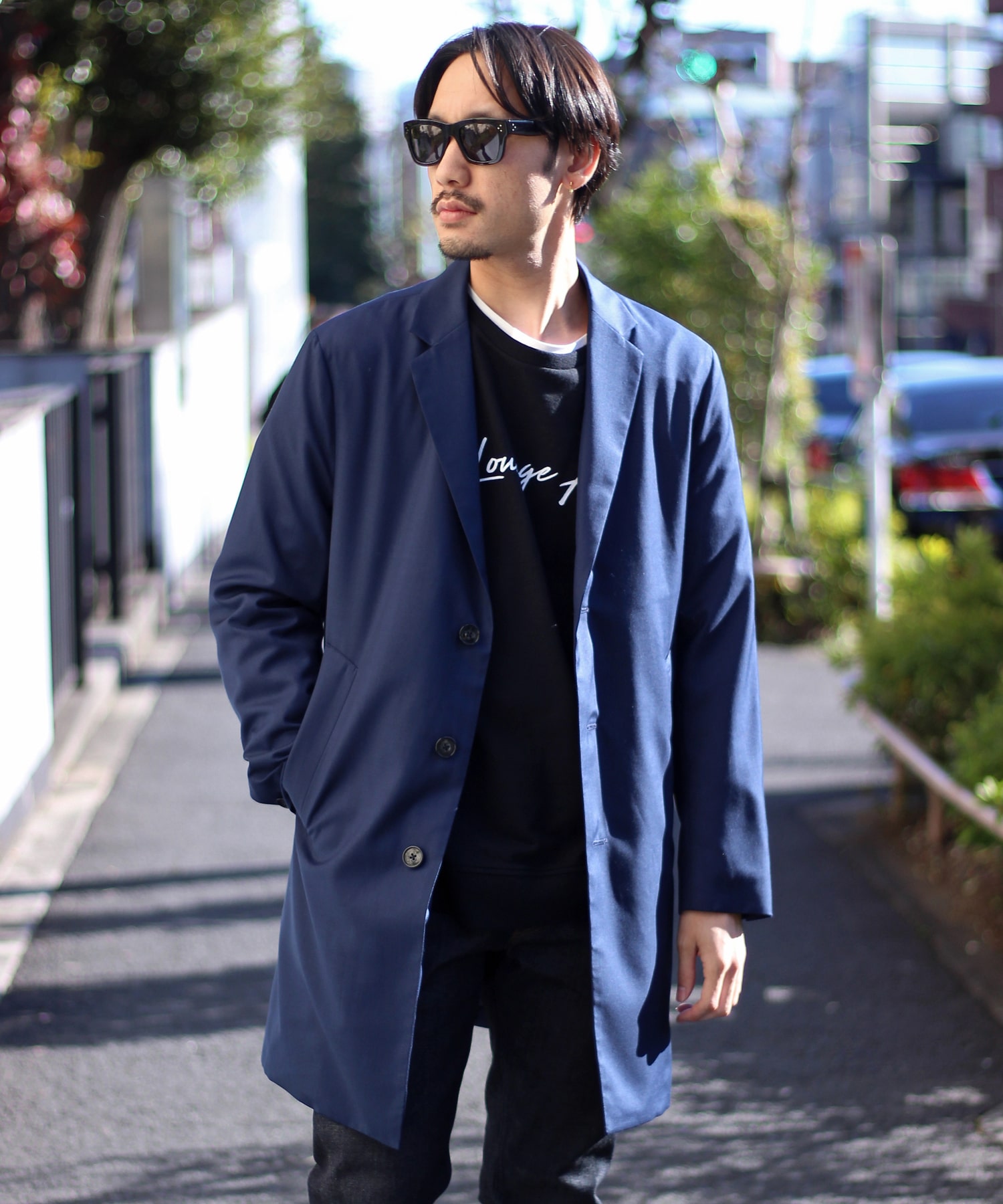 スプリングチェスターコート スリムシルエット メンズファッション通販 Men S Bigi Online Store メンズビギ オンラインストア