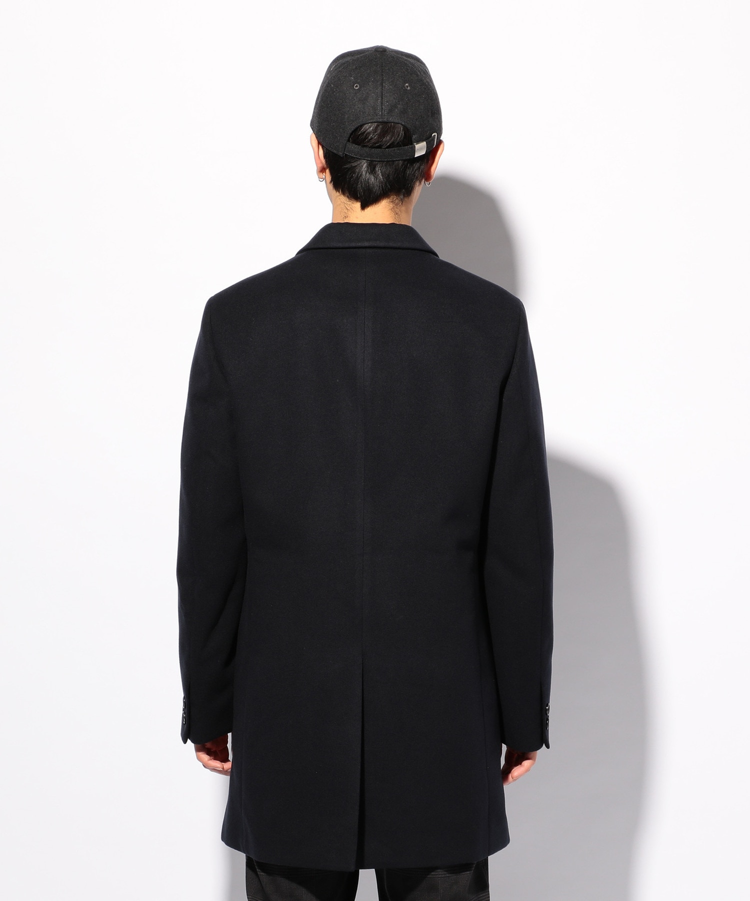 Smart12月号掲載 中川大志さん着用商品 スムースメルトンチェスターコート 3釦仕様 メンズファッション通販 Men S Bigi Online Store メンズビギ オンラインストア