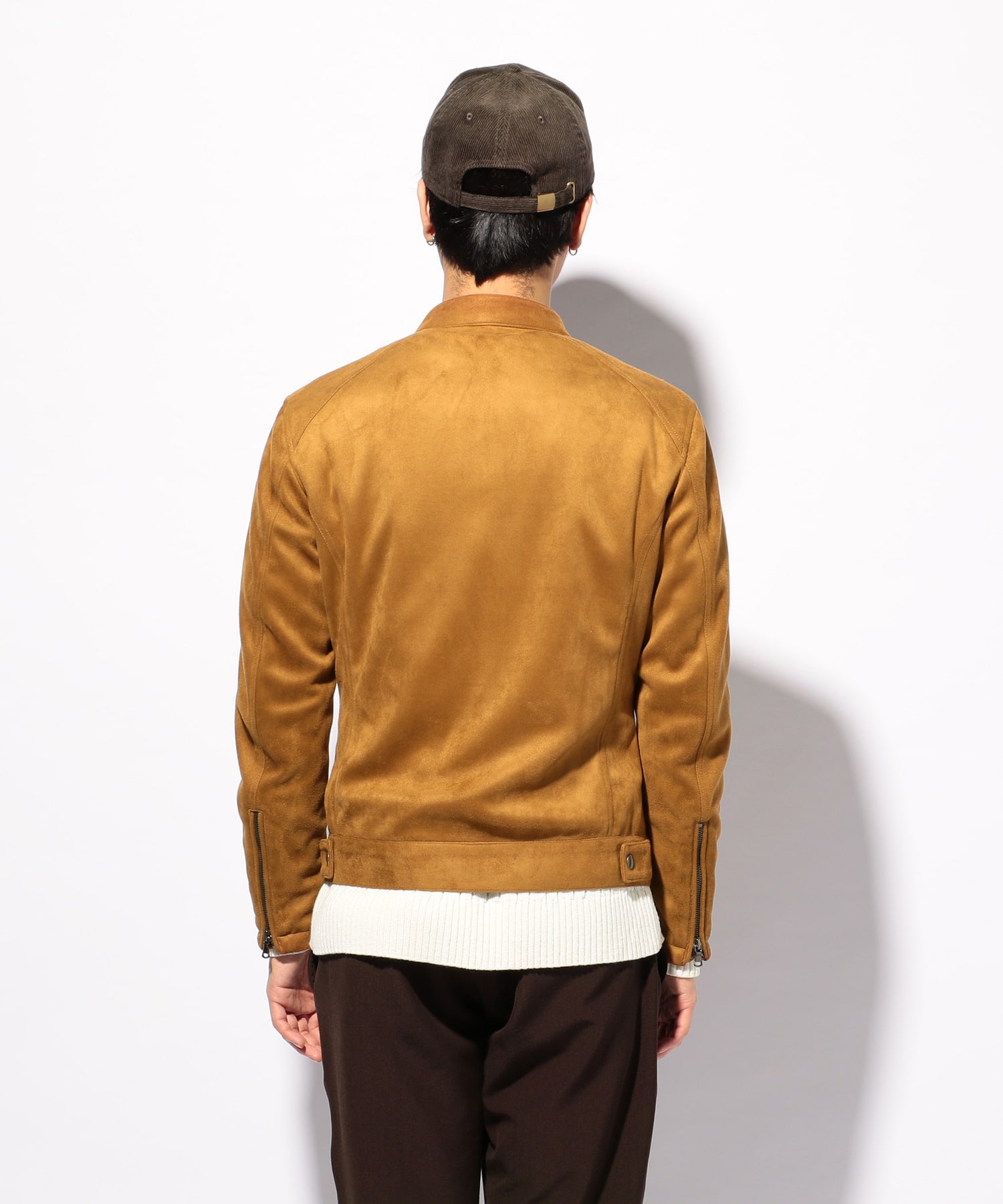 マイクロフェイクスエードシングルライダース メンズファッション通販 Men S Bigi Online Store メンズビギ オンラインストア