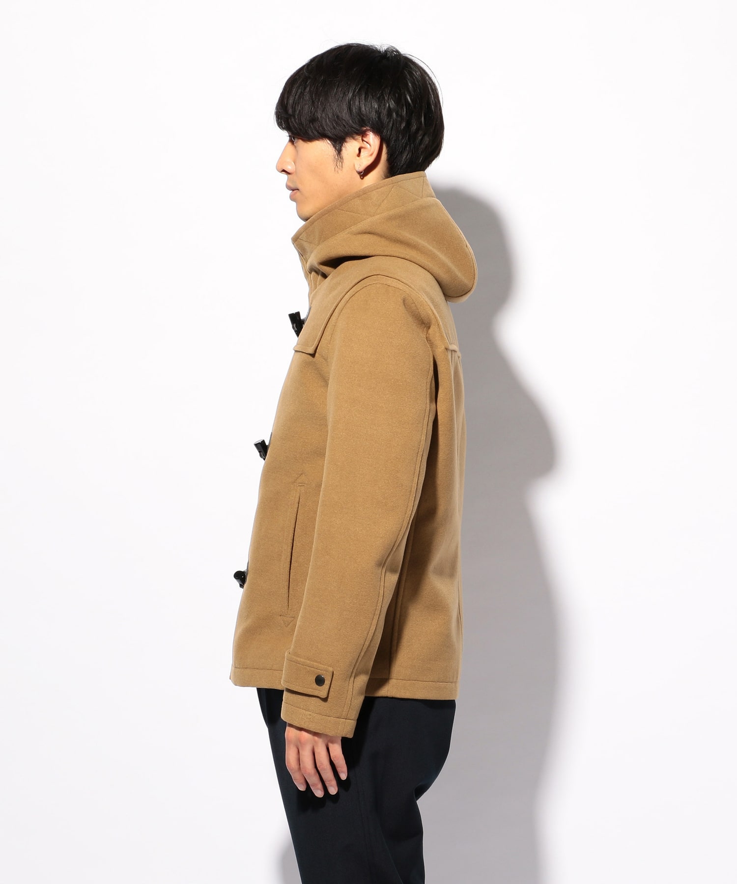 スムースメルトンショートダッフルコート メンズファッション通販 Men S Bigi Online Store メンズビギ オンラインストア