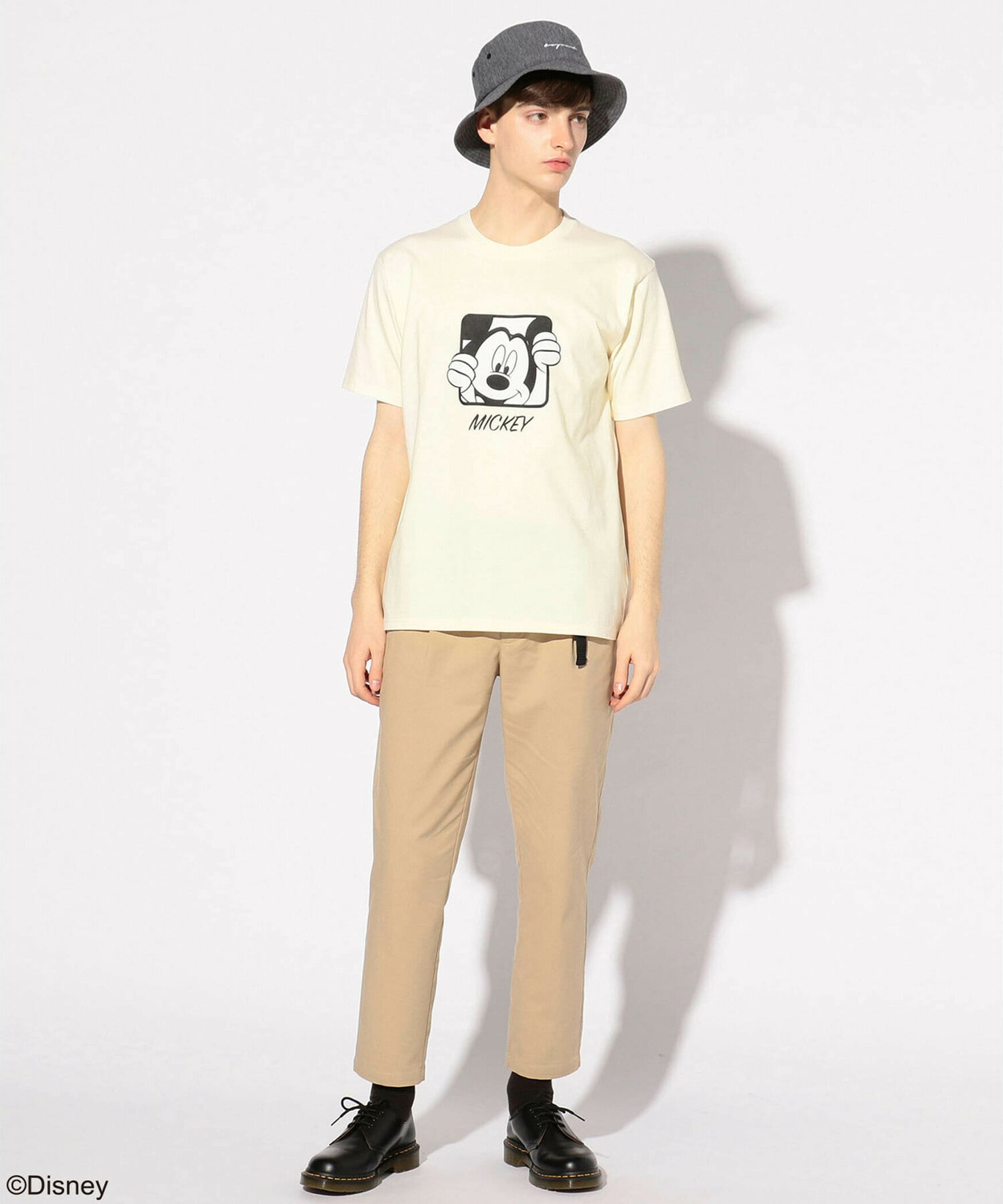 ミッキープリントデザインtシャツ Disney ディズニー メンズファッション通販 Men S Bigi Online Store メンズビギ オンラインストア