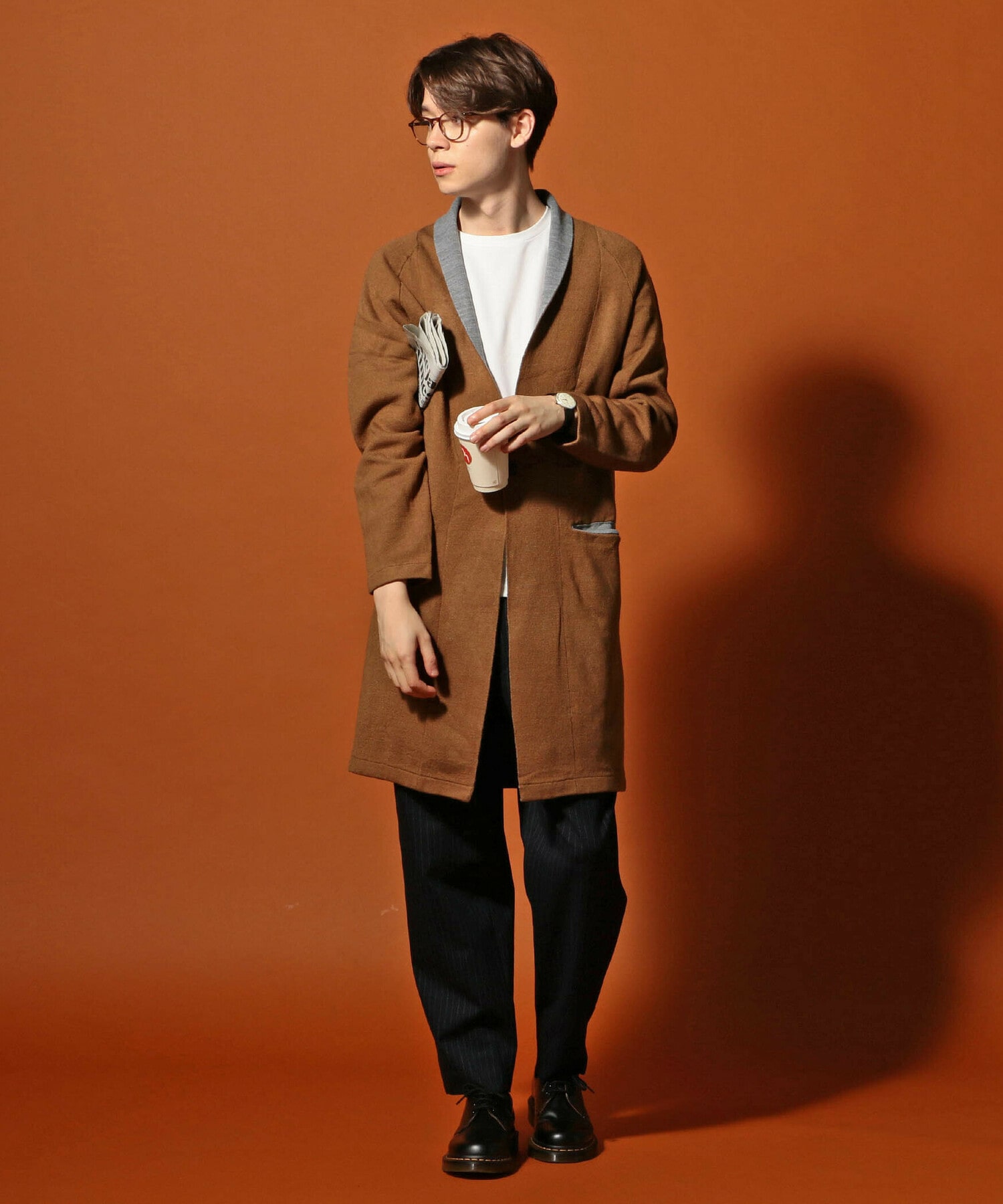 Wフェイスロングカーディガン メンズファッション通販 Men S Bigi Online Store メンズビギ オンラインストア