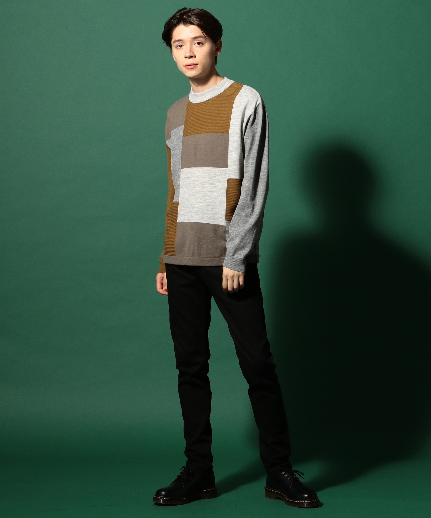 クレイジーパッチワークニット Hand Washable メンズファッション通販 Men S Bigi Online Store メンズビギ オンラインストア